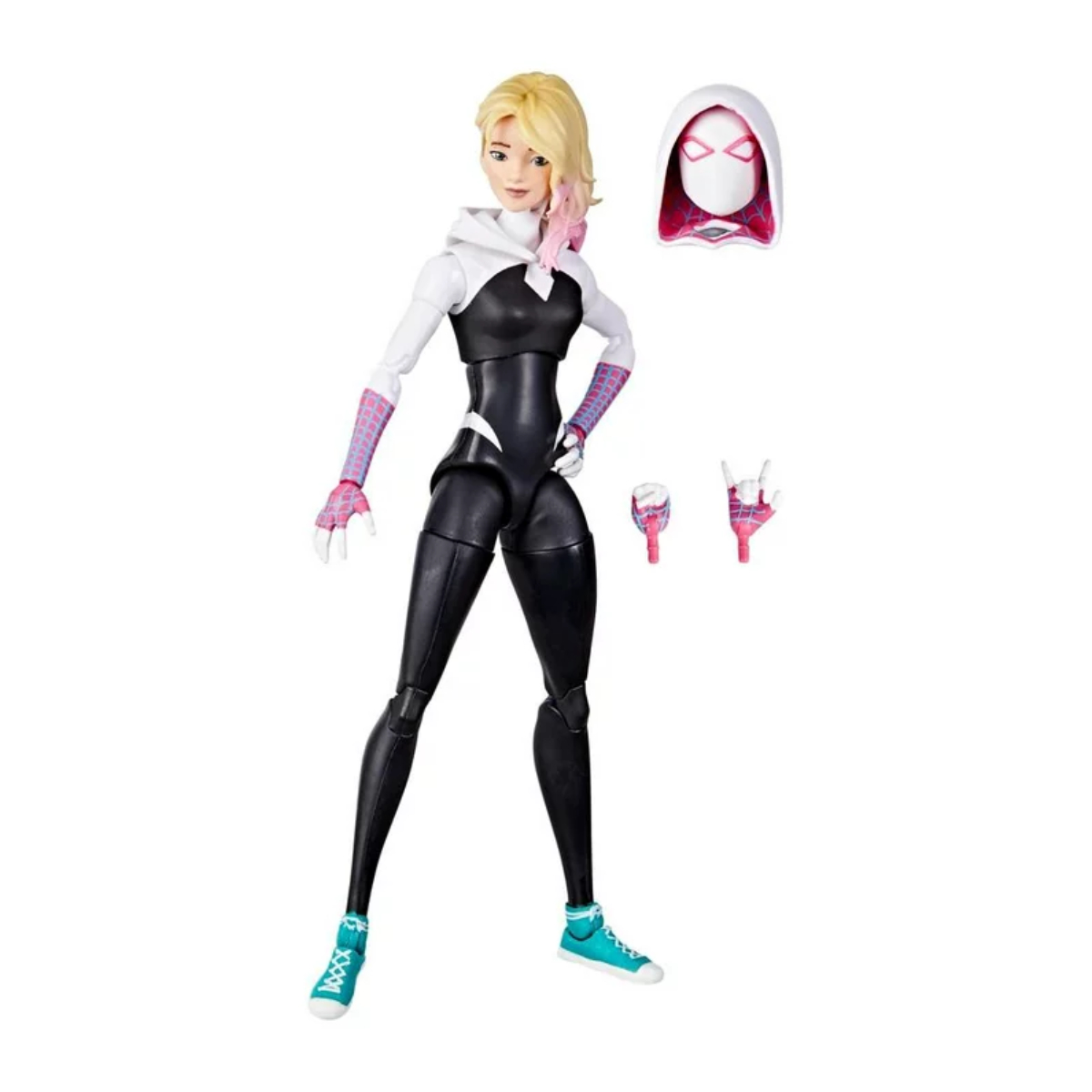 Foto 4 pulgar | Figura Marvel Legends Spider Gwen Spider-Man Across The Spiderverse