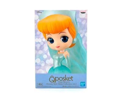 Foto 2 | Figura Banpresto Q Posket Disney Cenicienta Dreamy Style Glitter Azul