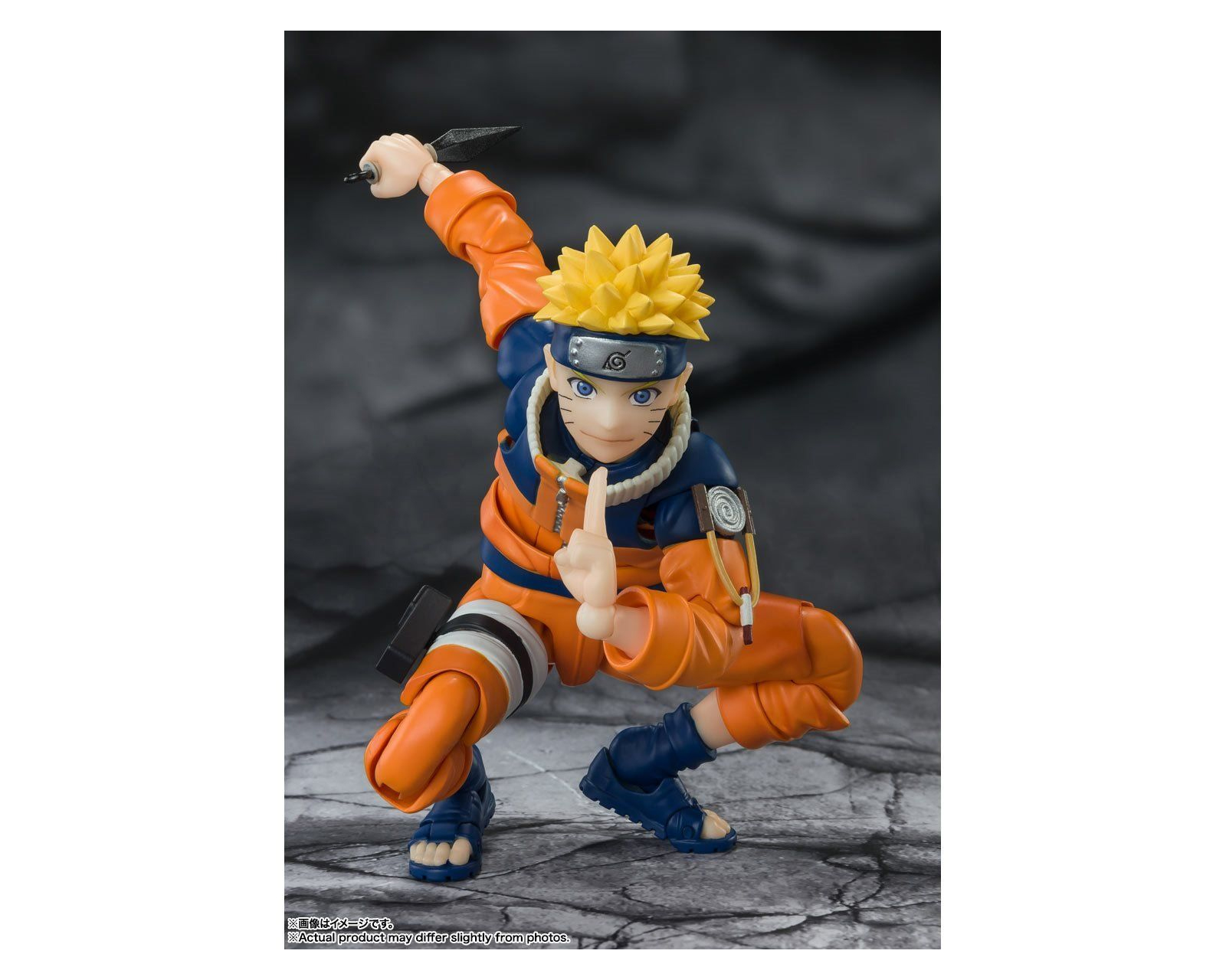 Foto 5 pulgar | Figura Bandai Sh Figuarts Naruto Uzumaki No. 1 Ninja Impredecible