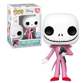 Foto 3 | Funko Pop! El Extraño Mundo de Jack Jack Skellington con Flor San Valentín