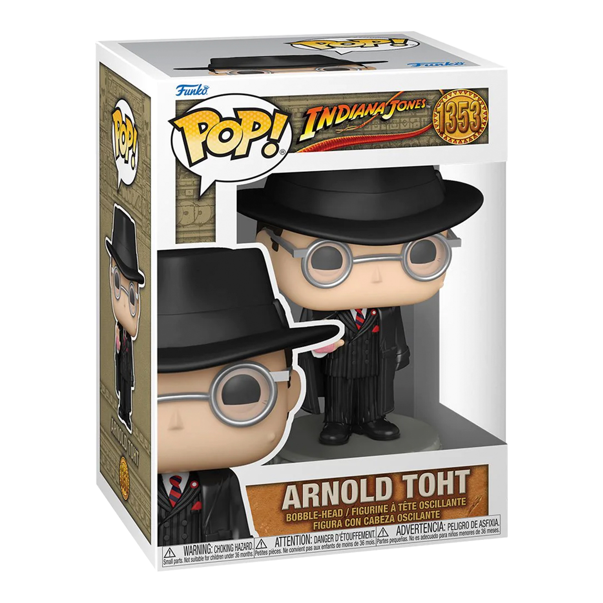 Foto 3 pulgar | Arnold Toht 1353 Indiana Jones El Arca Perdida Funko Pop