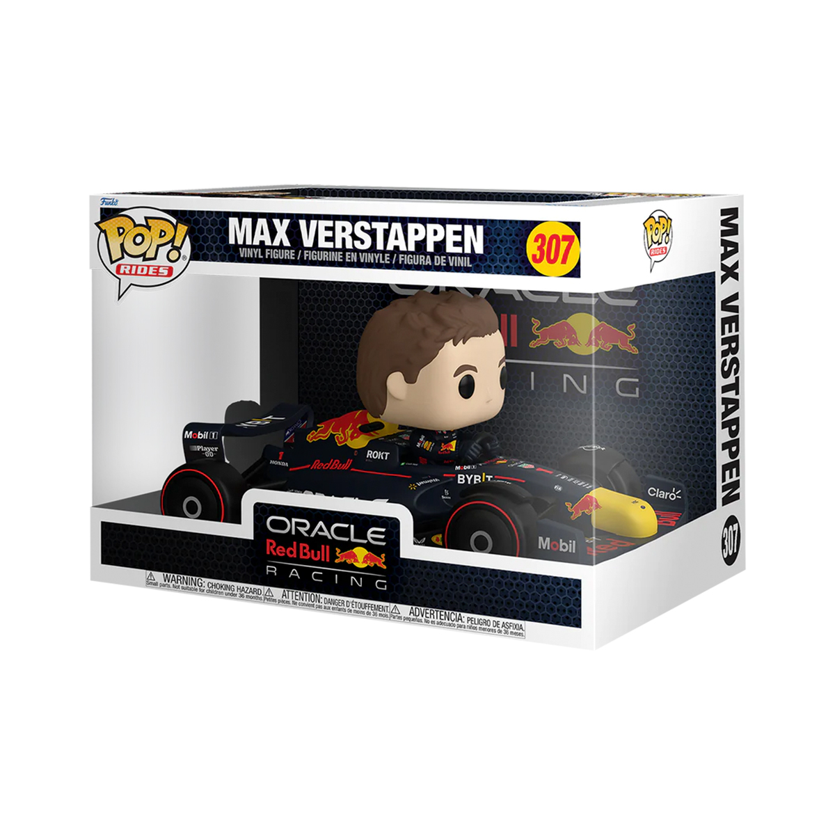Foto 3 pulgar | Funko Max Verstappen Oracle Red Bull Racing 307