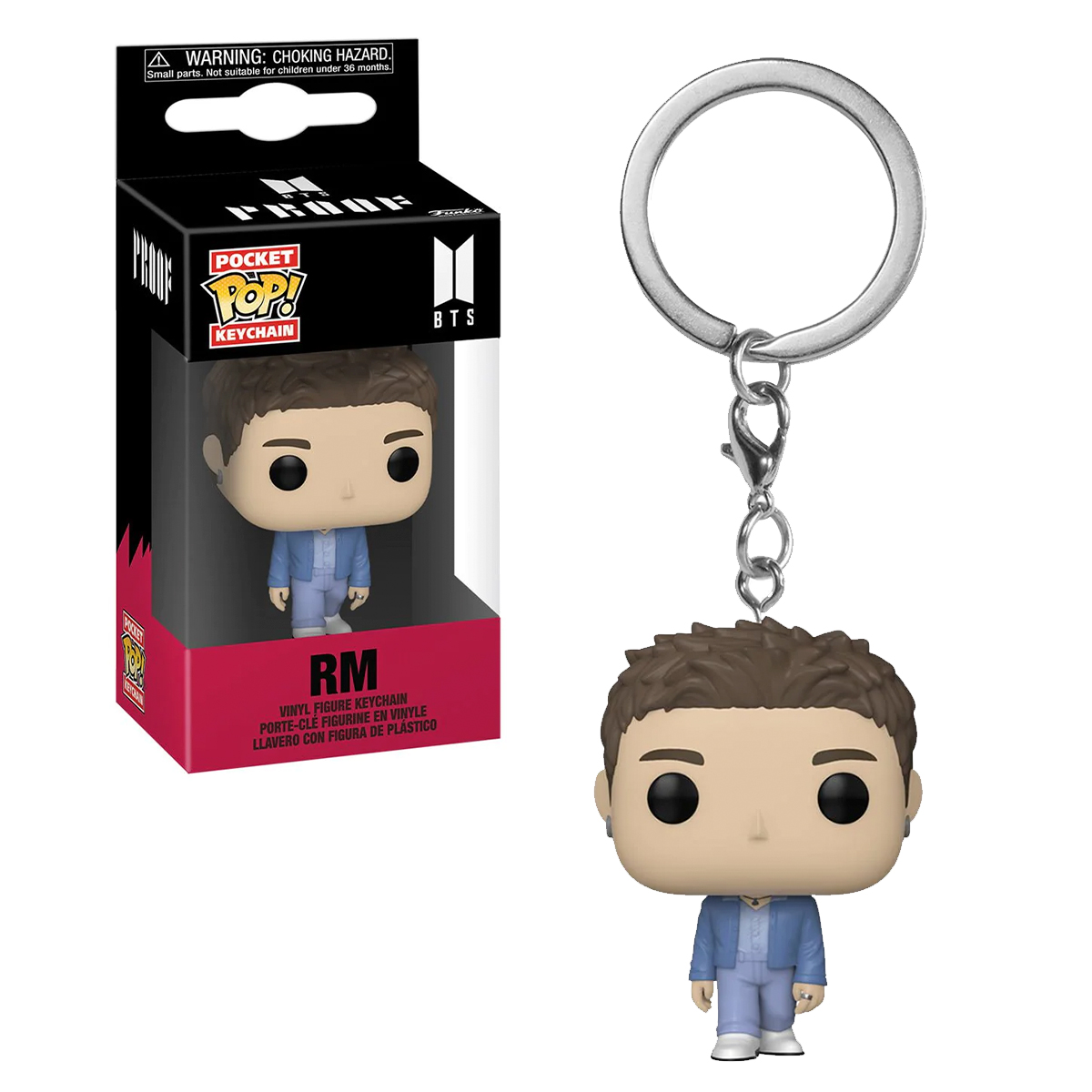 Foto 4 pulgar | Llavero Funko Pop Keychain Rm Bts Proof K Pop Kim Nam Joon