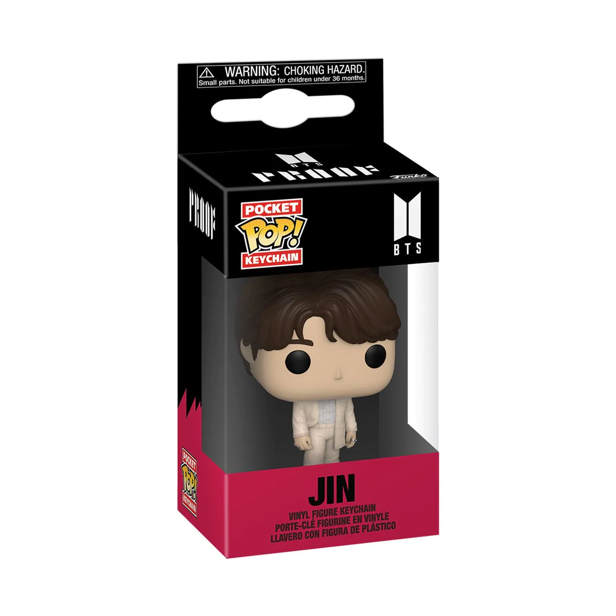 Foto 3 pulgar | Llavero Funko Pop Keychain Jin Bts Proof K Pop Kim Seok Jin