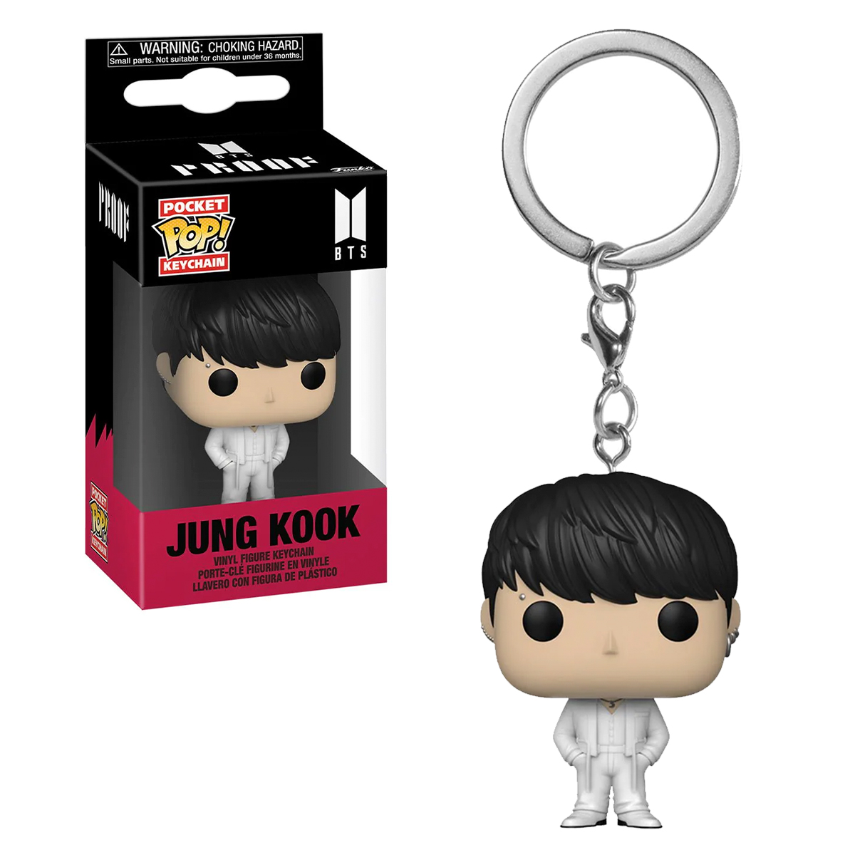 Foto 4 pulgar | Llavero Funko Pop Keychain Jung Kook Bts Proof K Pop Jeon Jung Kook