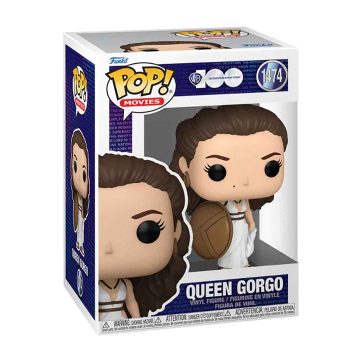 Foto 3 pulgar | Figura Funko Pop Reina Gorgo 1474 Película 300 Warner Bros Aniversario 100 Años