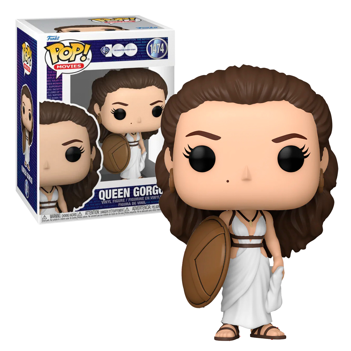 Foto 4 pulgar | Figura Funko Pop Reina Gorgo 1474 Película 300 Warner Bros Aniversario 100 Años