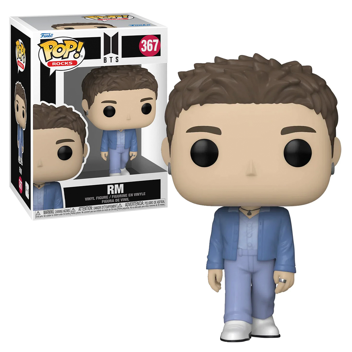 Foto 4 pulgar | Figura Funko Pop Rm 367 BTS Proof K Pop Kim Nam Joon