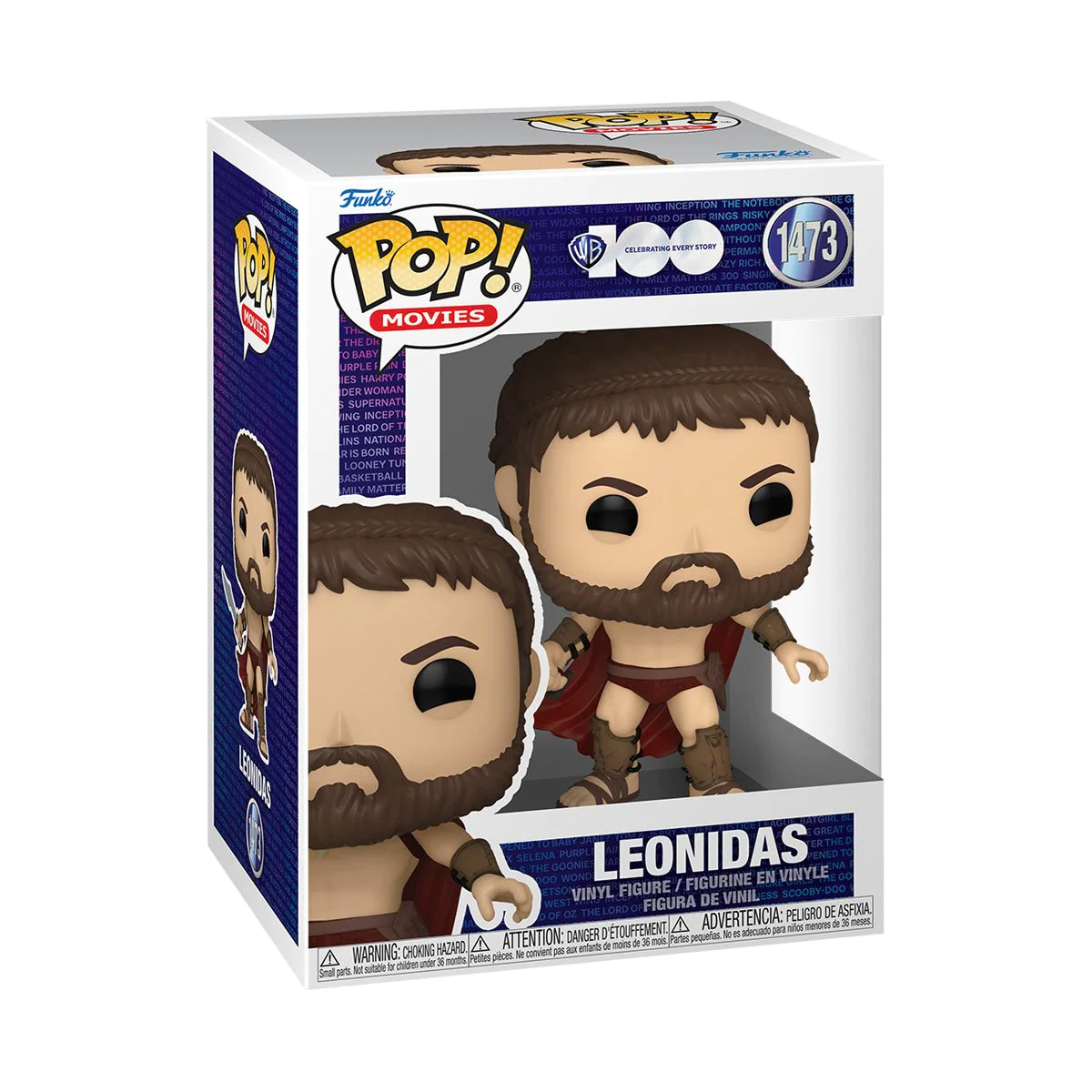 Foto 3 pulgar | Funko Pop Movies Warner Bros 100 Leónidas 1473