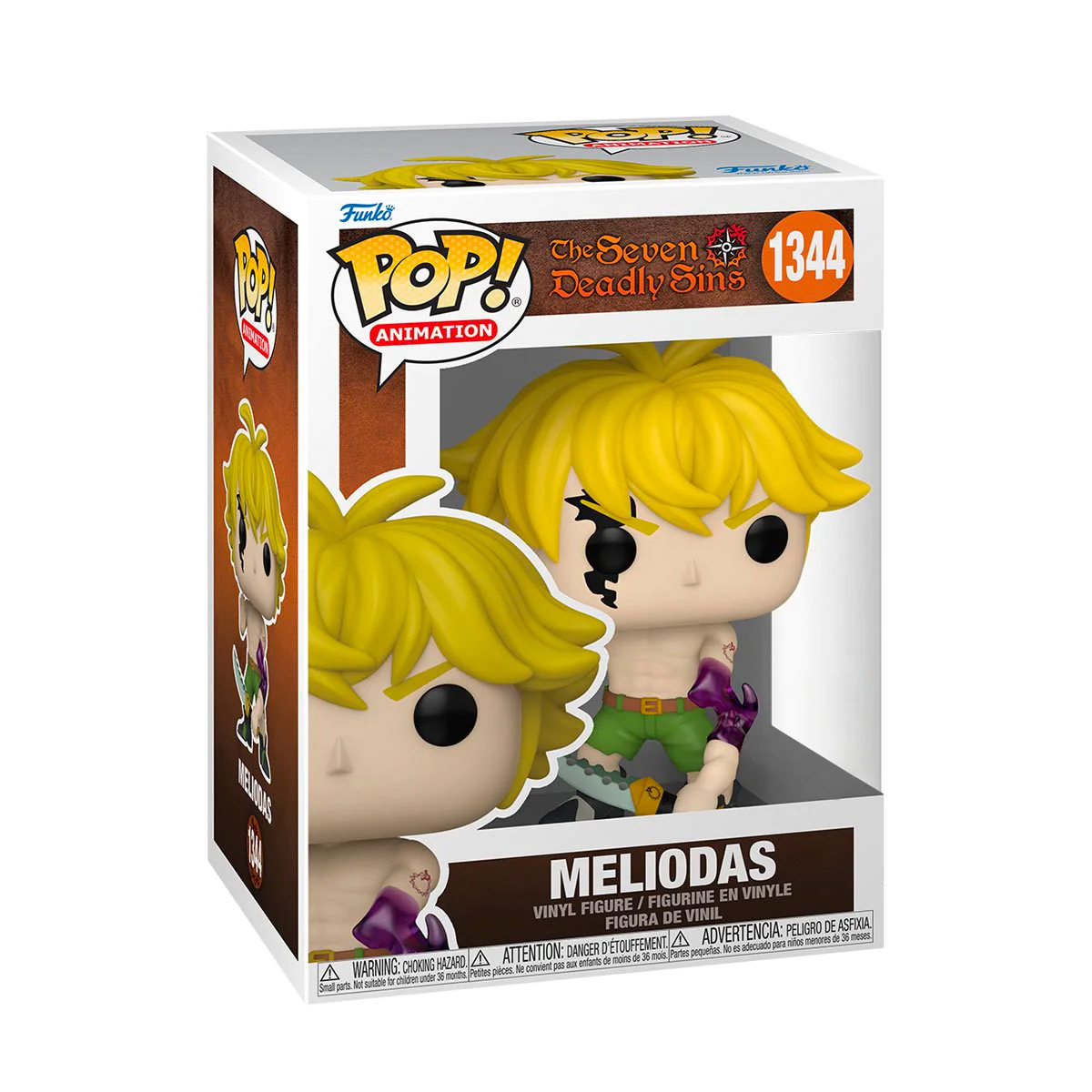 Foto 2 | Meliodas Demonio 1344 Exclusivo Los Siete Pecados Capitales Anime Funko Pop