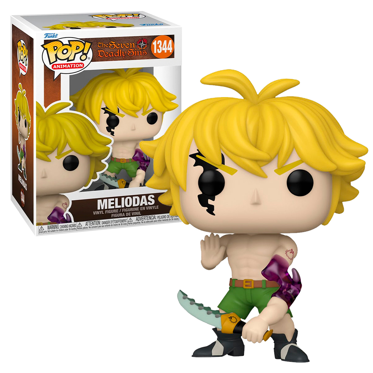 Foto 4 pulgar | Meliodas Demonio 1344 Exclusivo Los Siete Pecados Capitales Anime Funko Pop