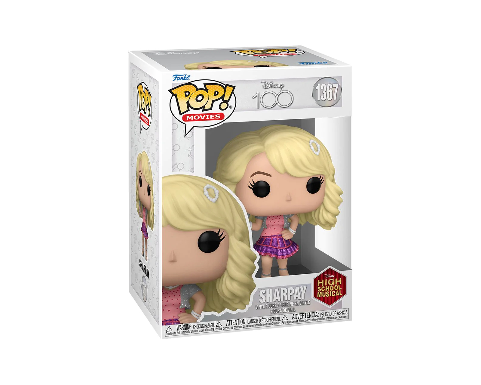 Foto 3 pulgar | Funko Pop High School Musical Disney 100 Sharpay 1367