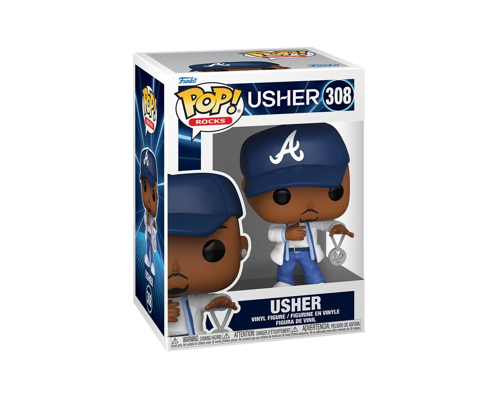 Foto 3 pulgar | Funko Pop Rocks Usher 308