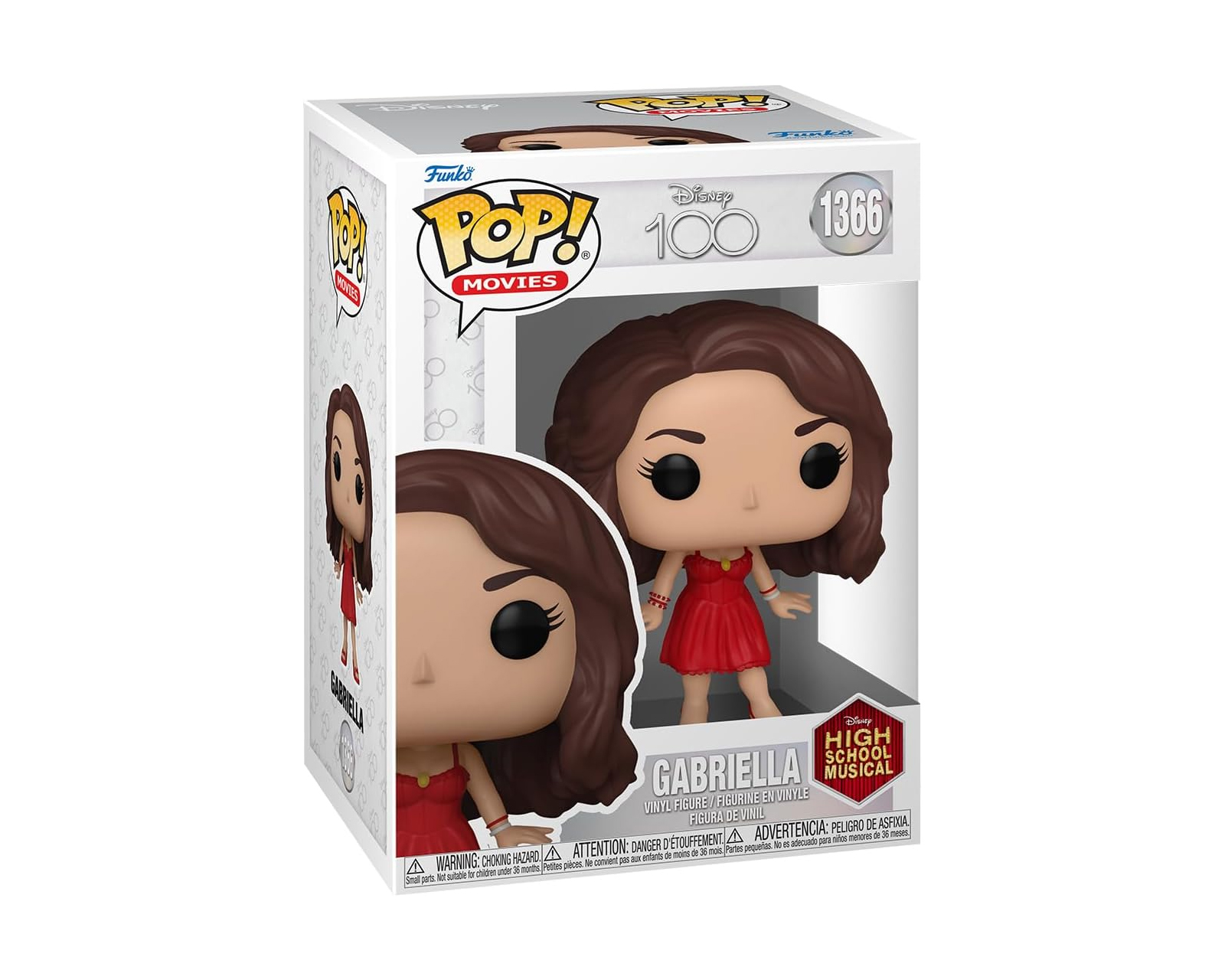 Foto 3 pulgar | Funko Pop High School Musical Disney 100 Gabriella 1366