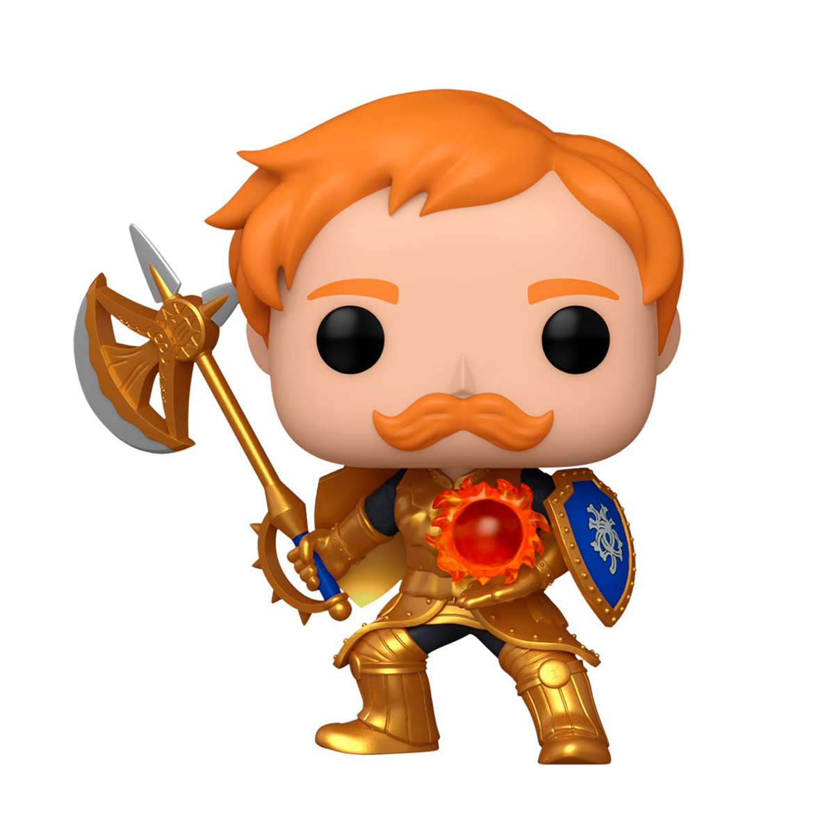 Escanor Con Hacha Divina Rhitta 1346 Metalico Excl Los 7 Pecados Capitales Anime Funko Pop