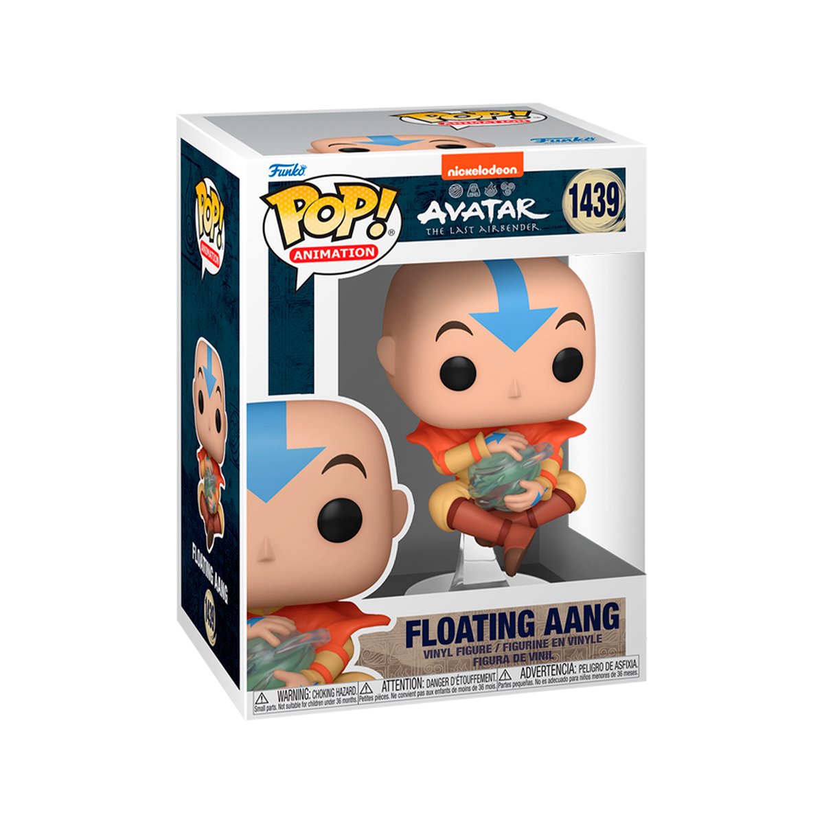 Foto 3 pulgar | Aang Flotando 1439 Avatar El Ultimo Maestro Del Aire Funko Pop