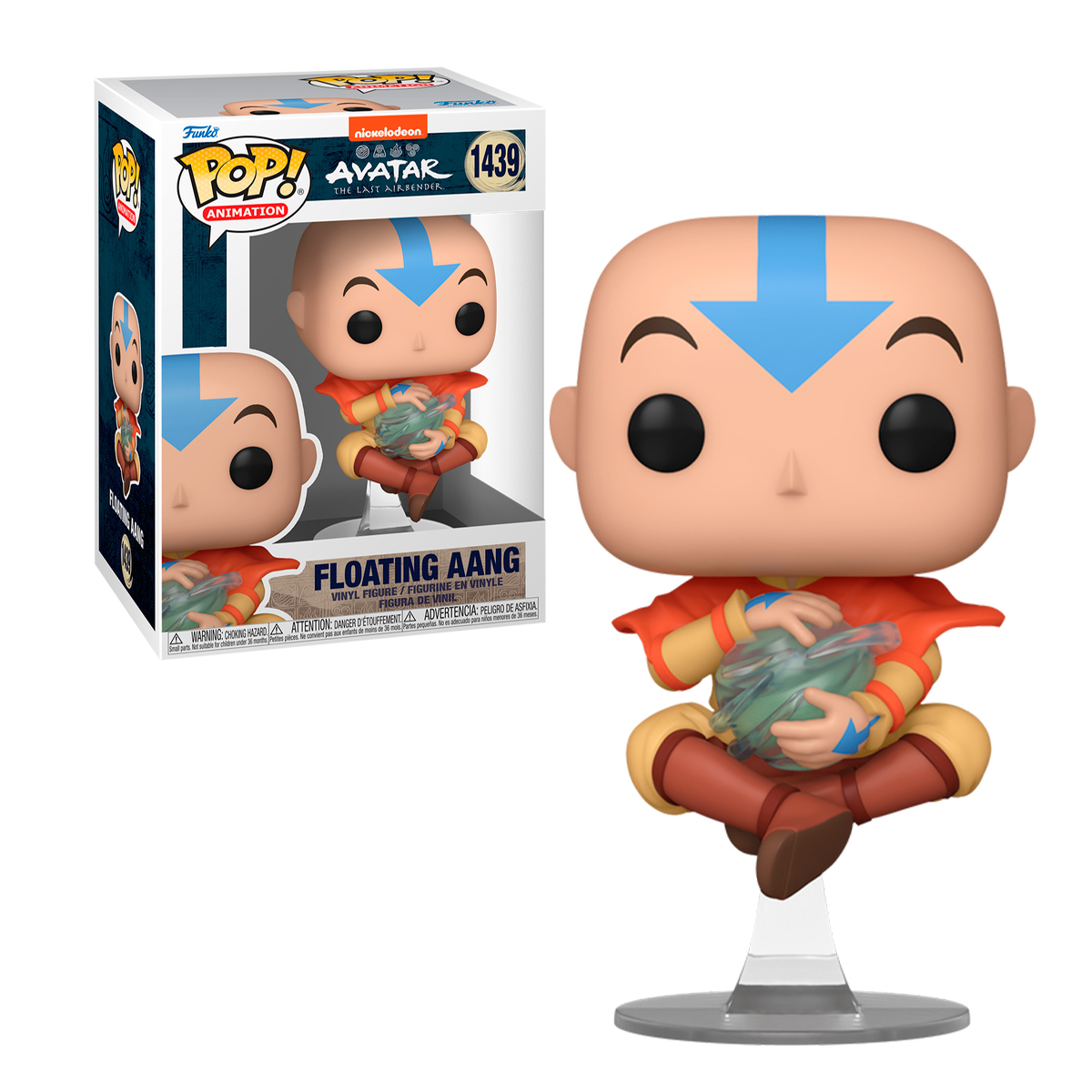 Foto 4 pulgar | Aang Flotando 1439 Avatar El Ultimo Maestro Del Aire Funko Pop