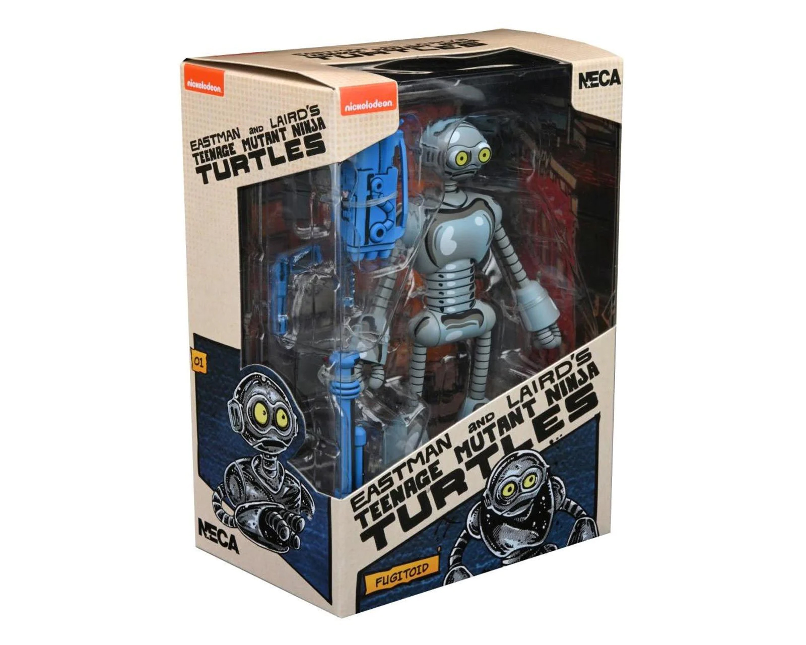 Foto 5 pulgar | Figura Neca Tmnt Tortugas Ninjas Mirage Comics Fugitoid