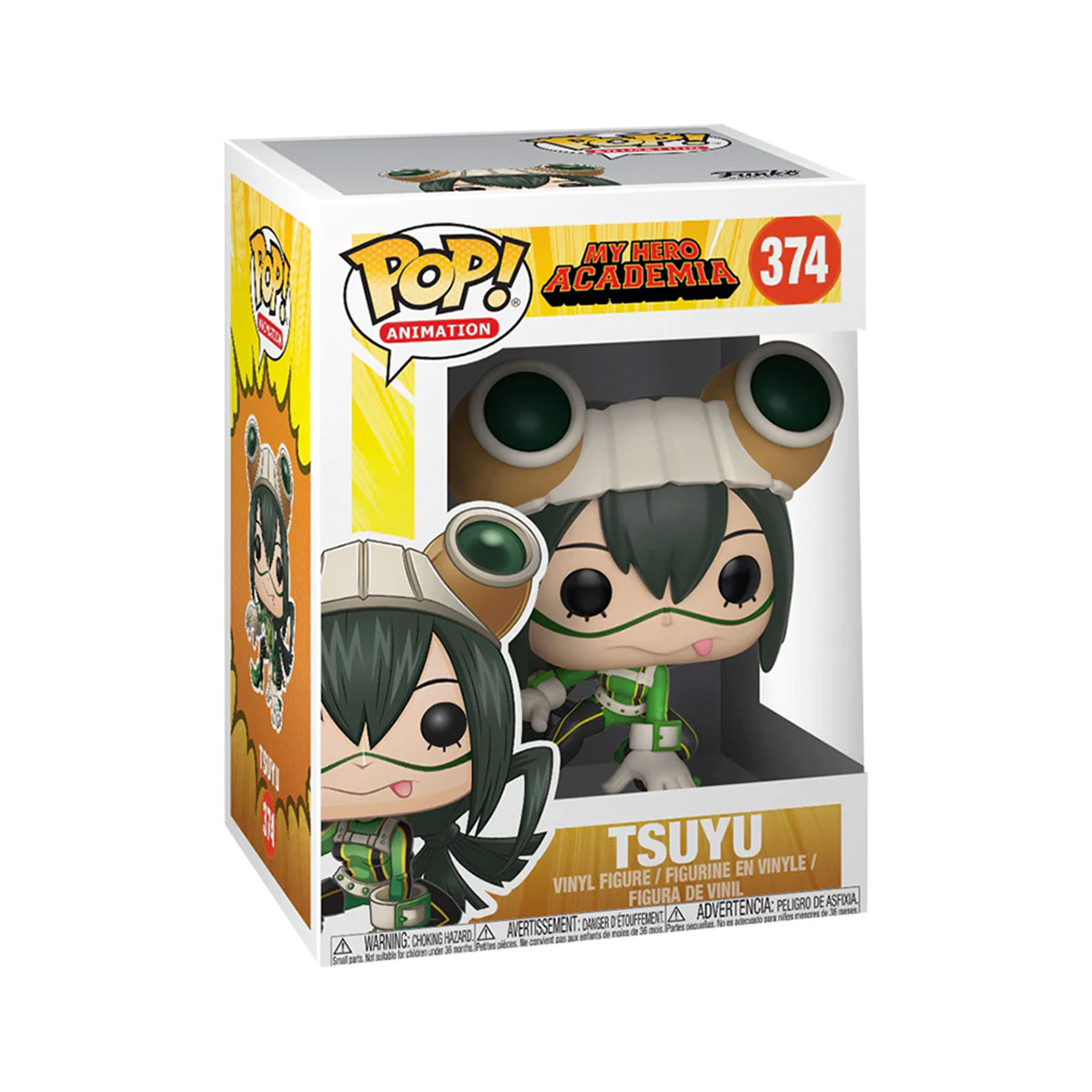 Foto 3 pulgar | Funko Pop Froppy Tsuyu Asui 374 My Hero Academia Anime Manga