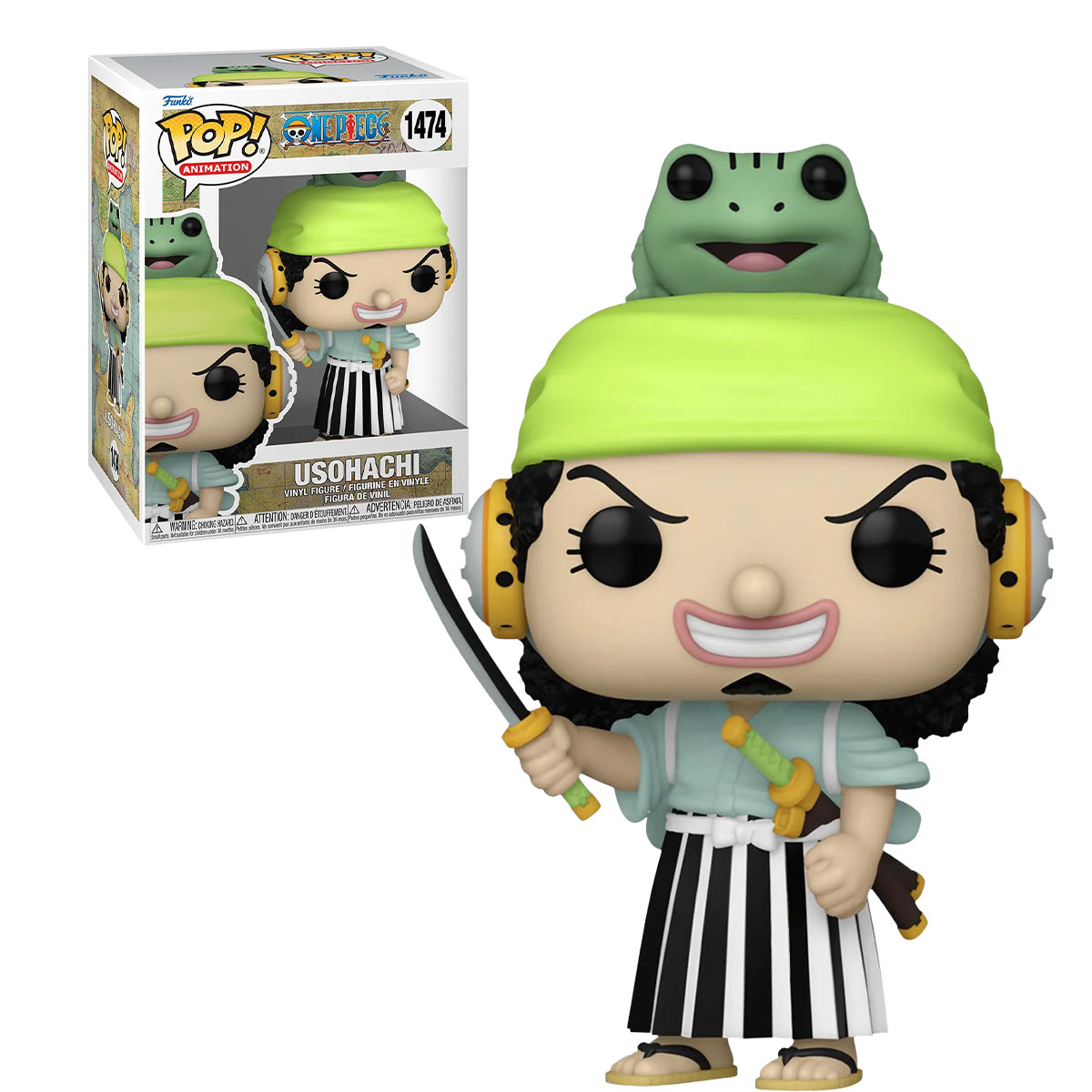 Foto 4 pulgar | Funko Pop Usohachi Isla De Wano 1474 One Piece Anime