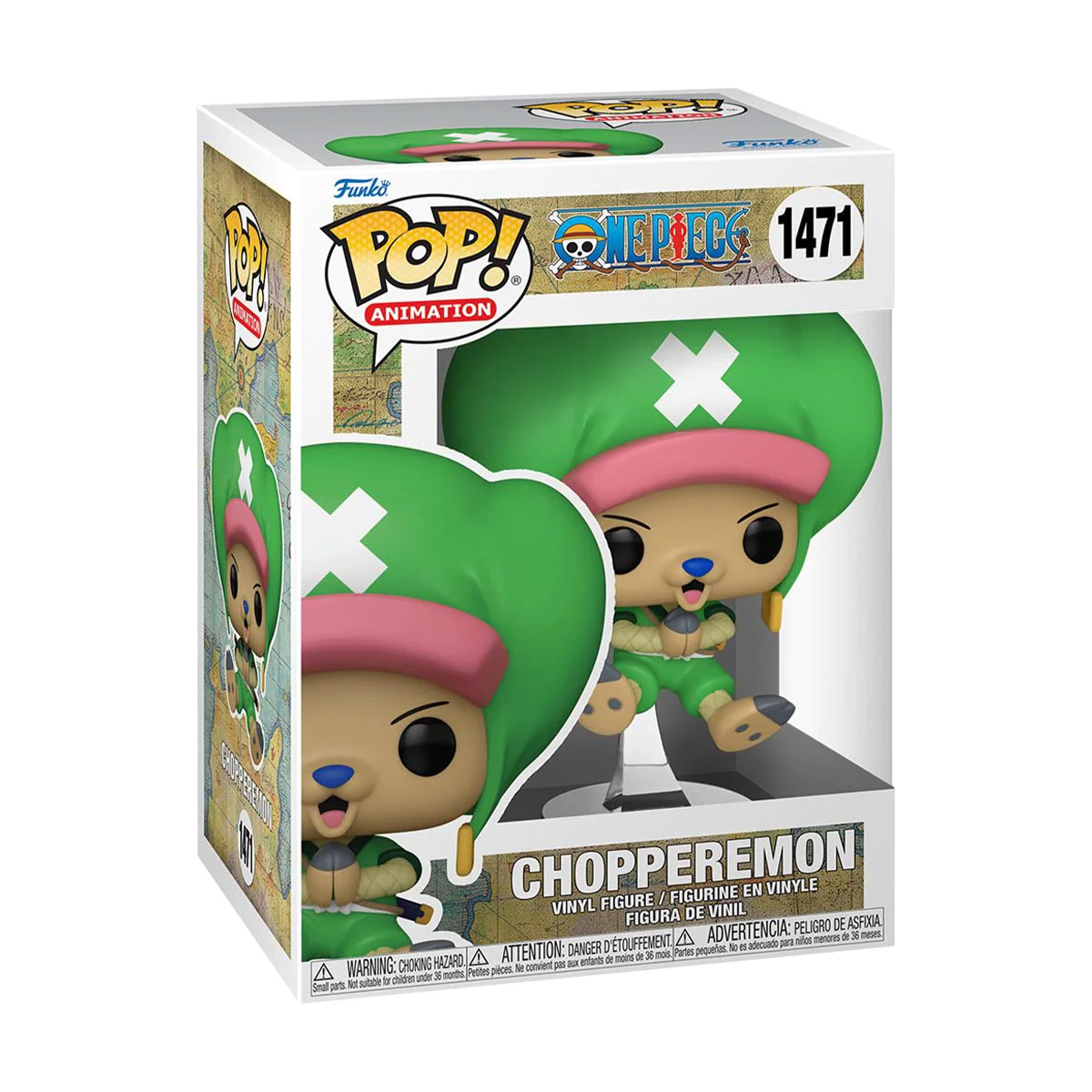 Foto 3 pulgar | Funko Pop Chopperemon Isla De Wano 1471 One Piece Anime