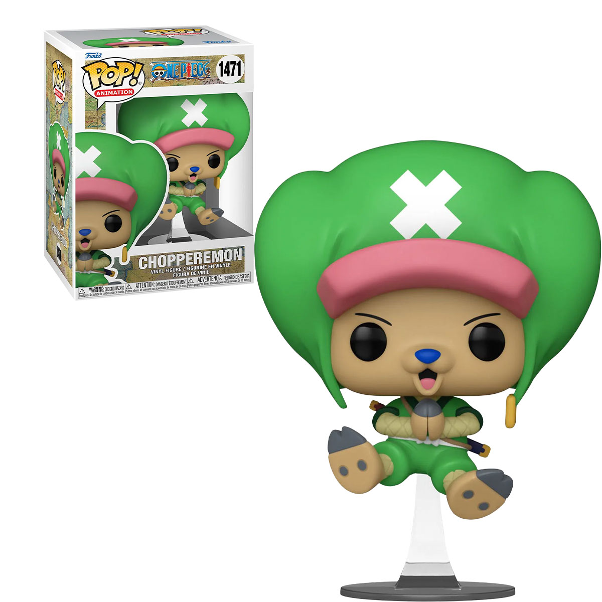 Foto 4 pulgar | Funko Pop Chopperemon Isla De Wano 1471 One Piece Anime