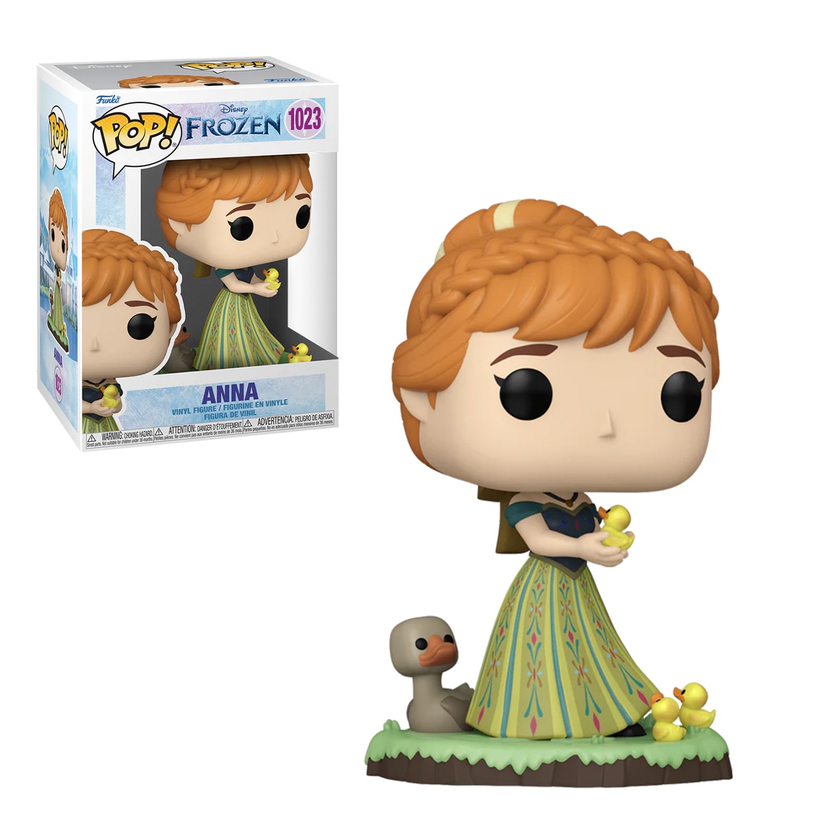 Funko Pop Anna Con Patitos 1023 Frozen Ultimate Disney Princesas 2838