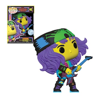 Foto 3 | Funko Pop Eddie Con Guitarra 1462 Blacklight Stranger Things Netflix