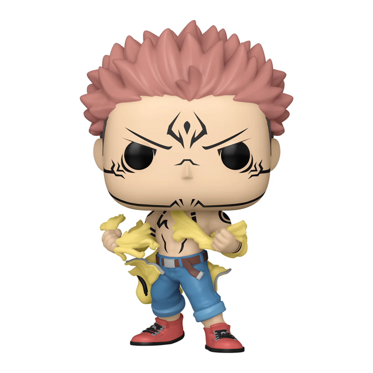 Foto 2 pulgar | Funko Pop Ryomen Sukuna Camisa Rasgada 1483 Jujutsu Kaisen Anime