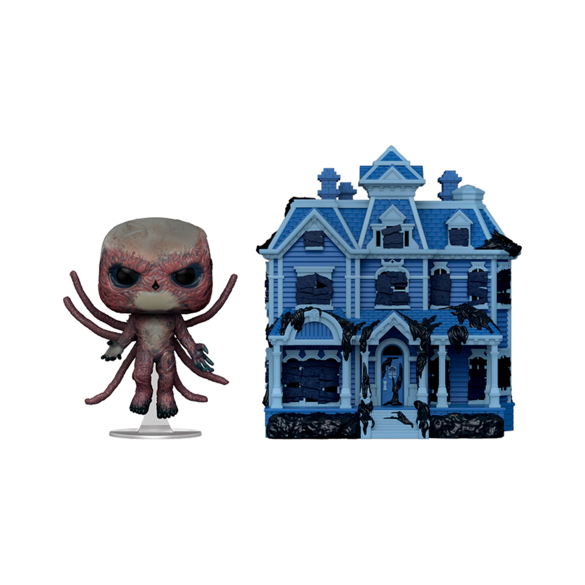 Town Funko Pop Vecna con Casa Creel 37 Stranger Things Netflix