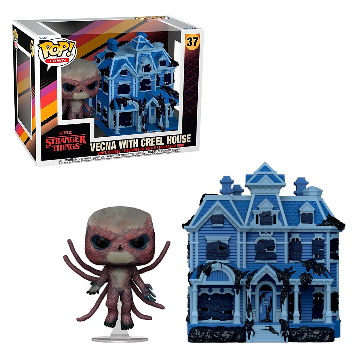 Foto 3 | Town Funko Pop Vecna con Casa Creel 37 Stranger Things Netflix