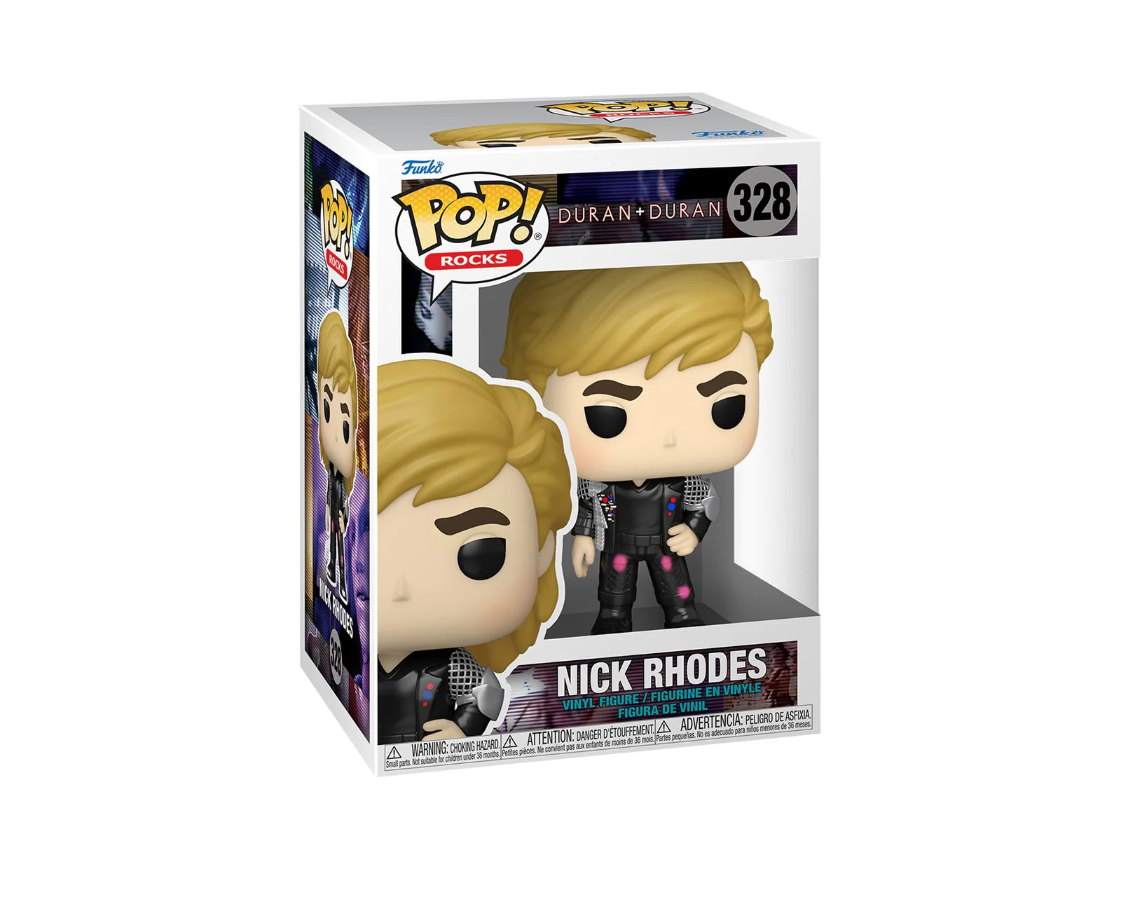 Foto 3 pulgar | Funko Pop Rocks Duran Duran - Nick Rhodes 328
