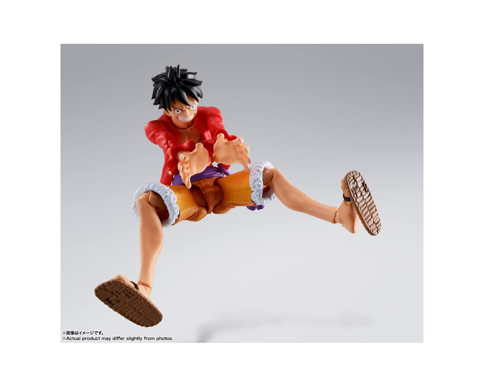 Foto 4 pulgar | Figura Bandai Sh Figuarts One Piece Monkey D Luffy Raid Onigashima