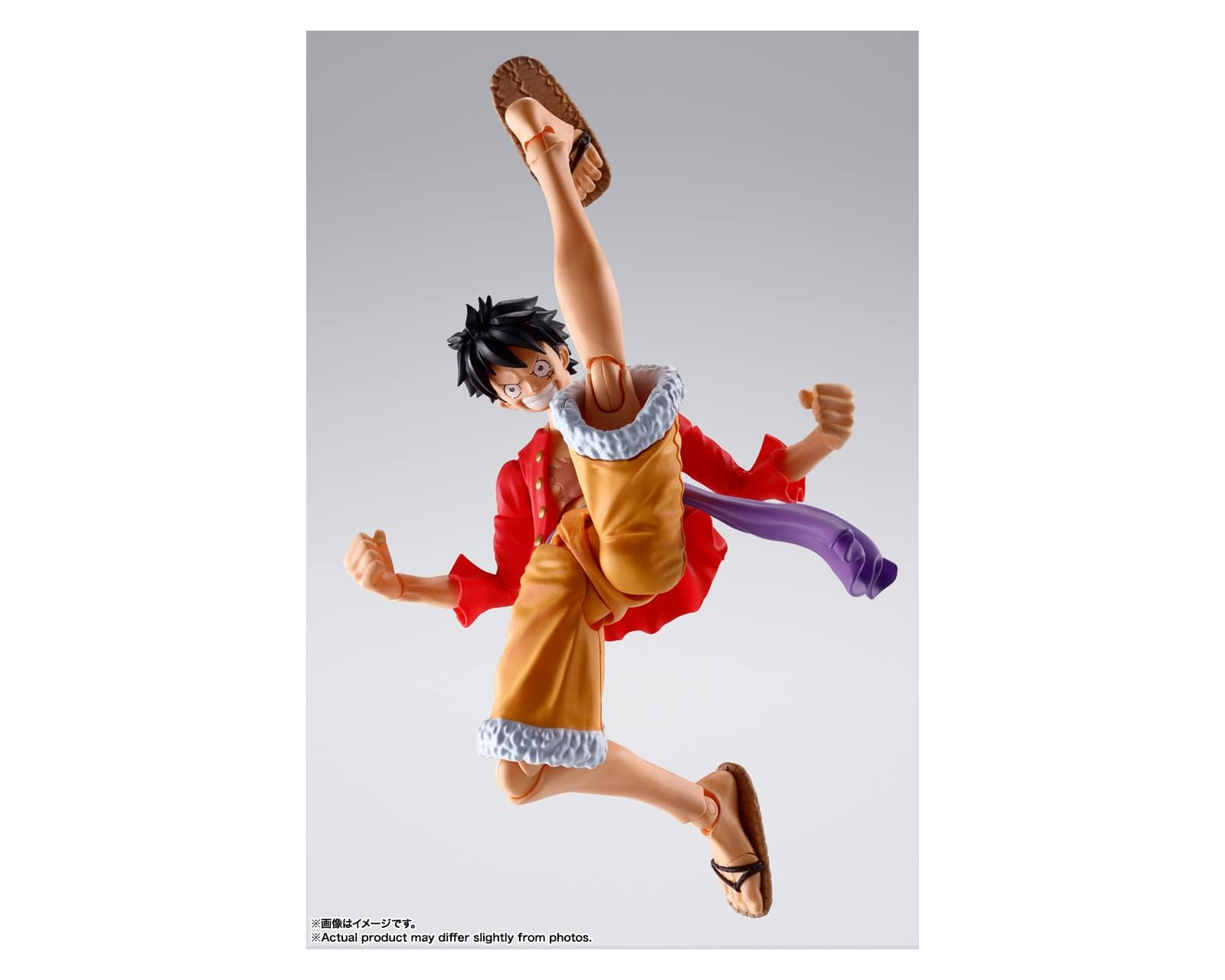 Foto 6 pulgar | Figura Bandai Sh Figuarts One Piece Monkey D Luffy Raid Onigashima