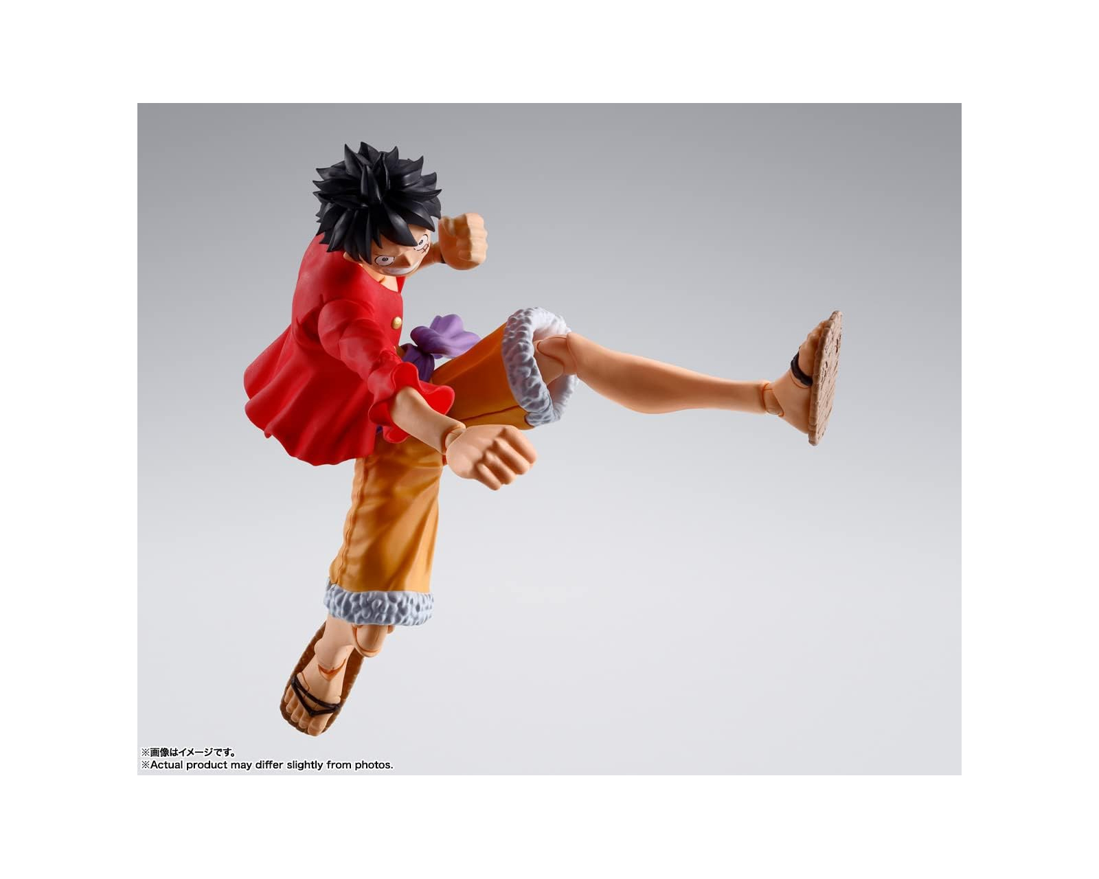Foto 7 pulgar | Figura Bandai Sh Figuarts One Piece Monkey D Luffy Raid Onigashima