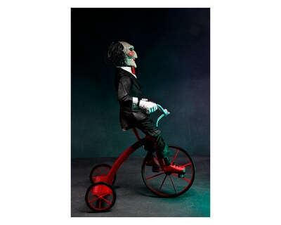 Foto 2 | Figura Neca Saw - Billy en Triciclo con Sonido 12''