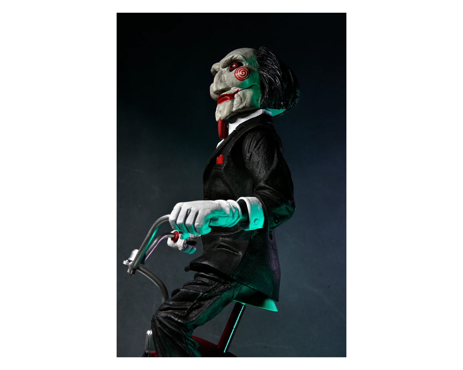 Foto 5 pulgar | Figura Neca Saw - Billy en Triciclo con Sonido 12''