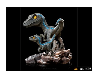 Foto 3 | Figura Iron Studios Minico Jurassic Dominion - Blue y Beta