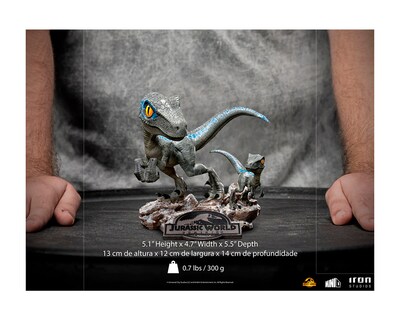 Foto 4 | Figura Iron Studios Minico Jurassic Dominion - Blue y Beta