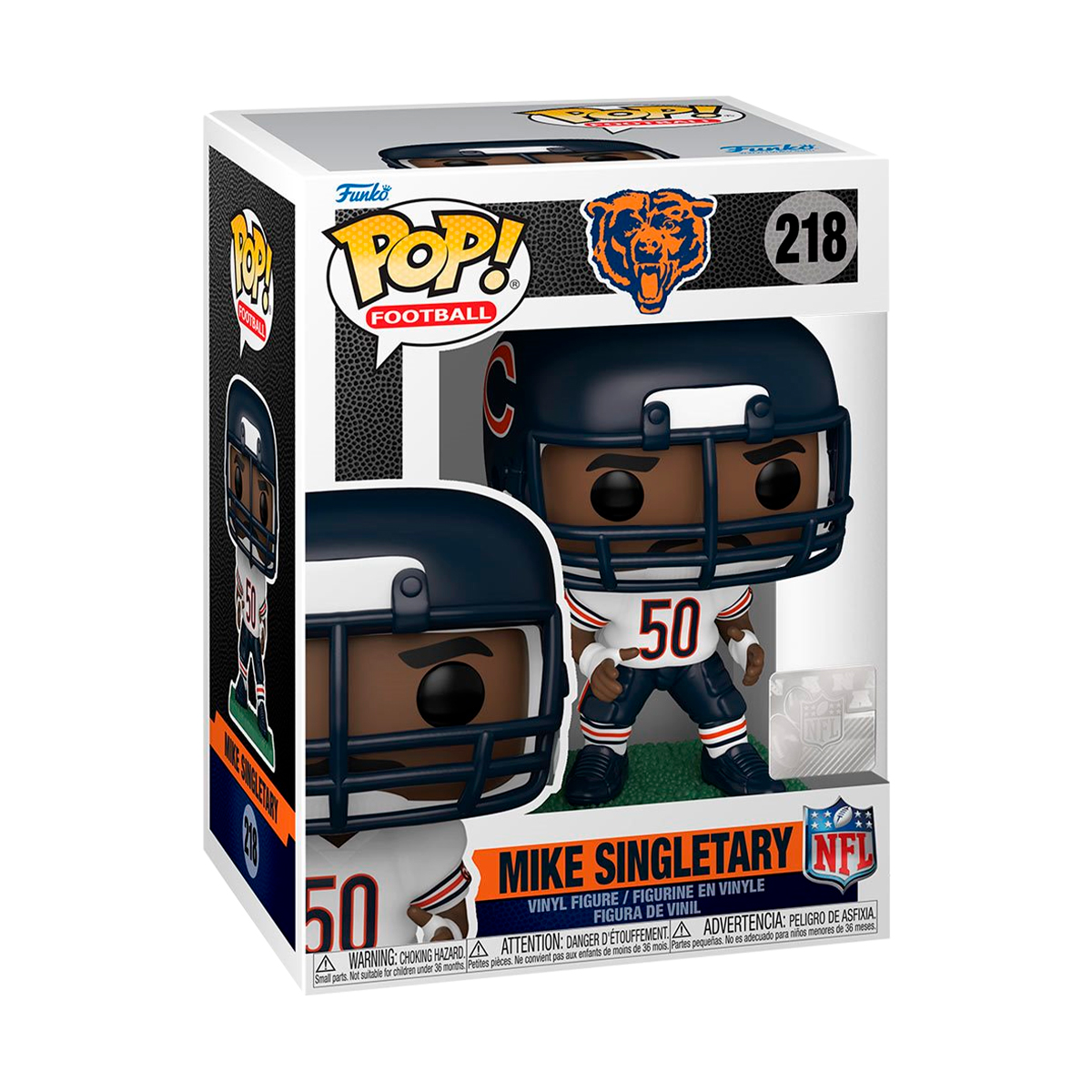 Foto 3 pulgar | Funko Pop Mike Singletary 218 Chicago Bears Nfl Legends