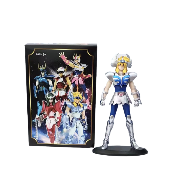 Figura Hyoga De Cisne Caballeros Del Zodiaco Saint Seiya 19 Cm