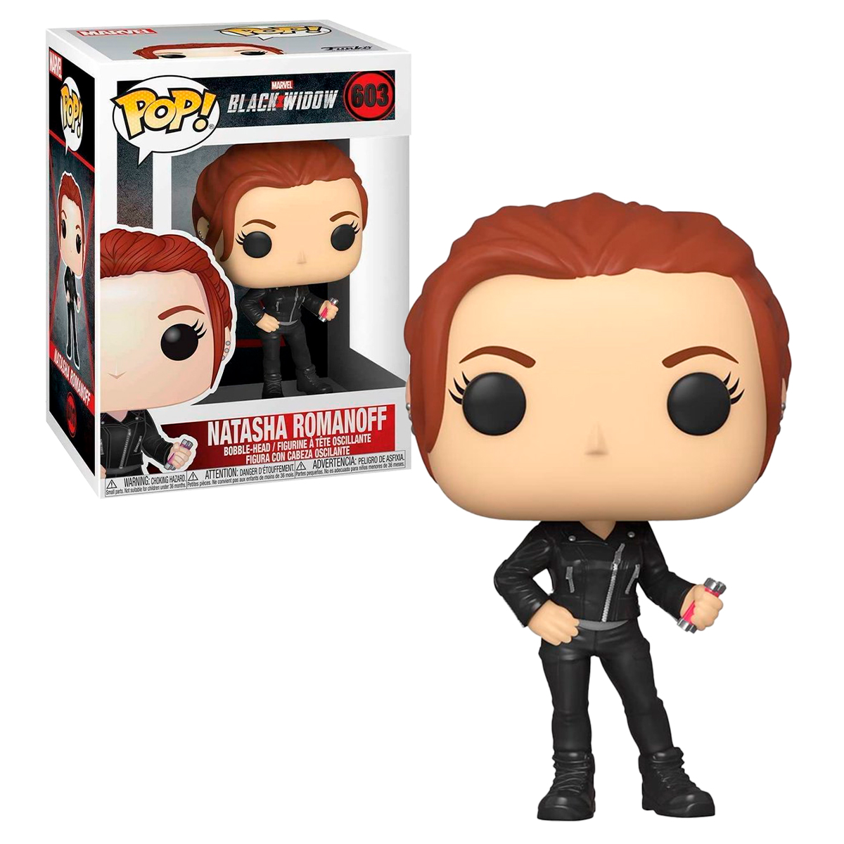 Foto 4 pulgar | Funko Pop Natasha Romanoff 603 Black Widow Marvel Studios