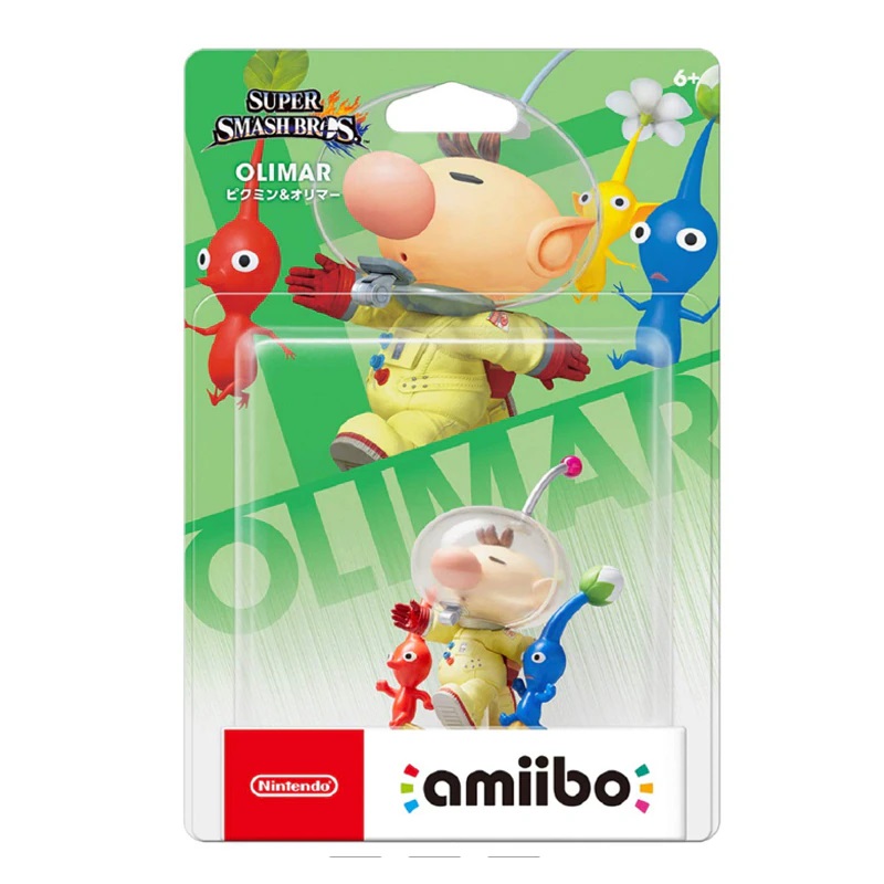 Figura Amiibo Olimar Pikmin Super Smash Bros Nueva Versión