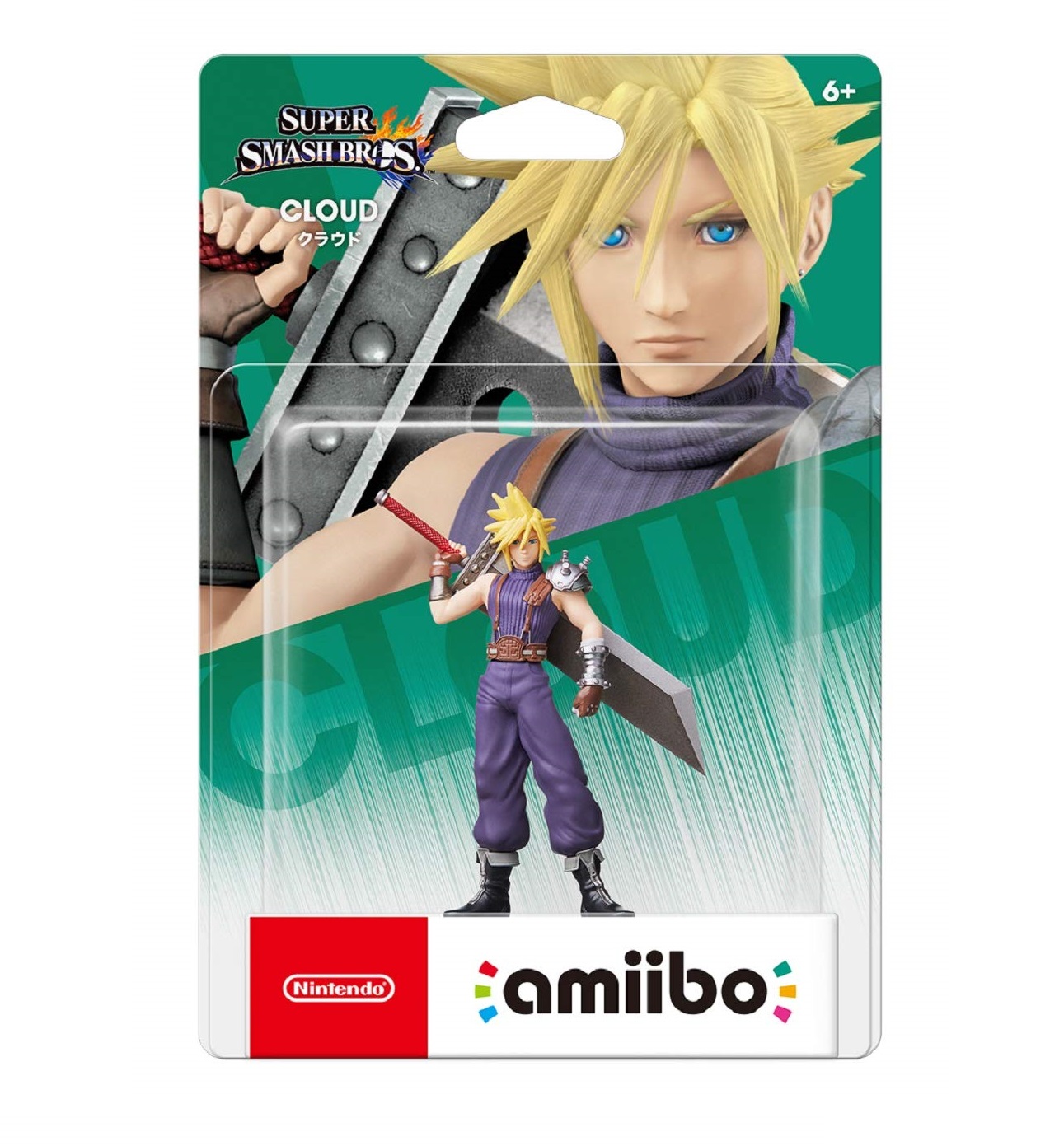 Figura Amiibo Nintendo Cloud Super Smash Bros Final Fantasy