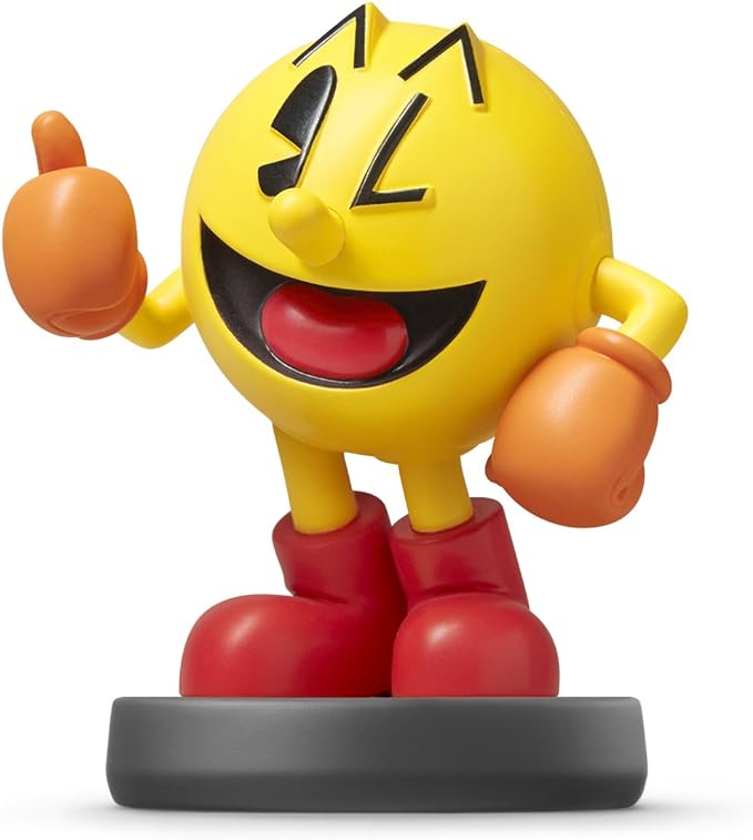 Foto 3 pulgar | Figura Amiibo Nintendo Pac-man Pacman Super Smash Bros