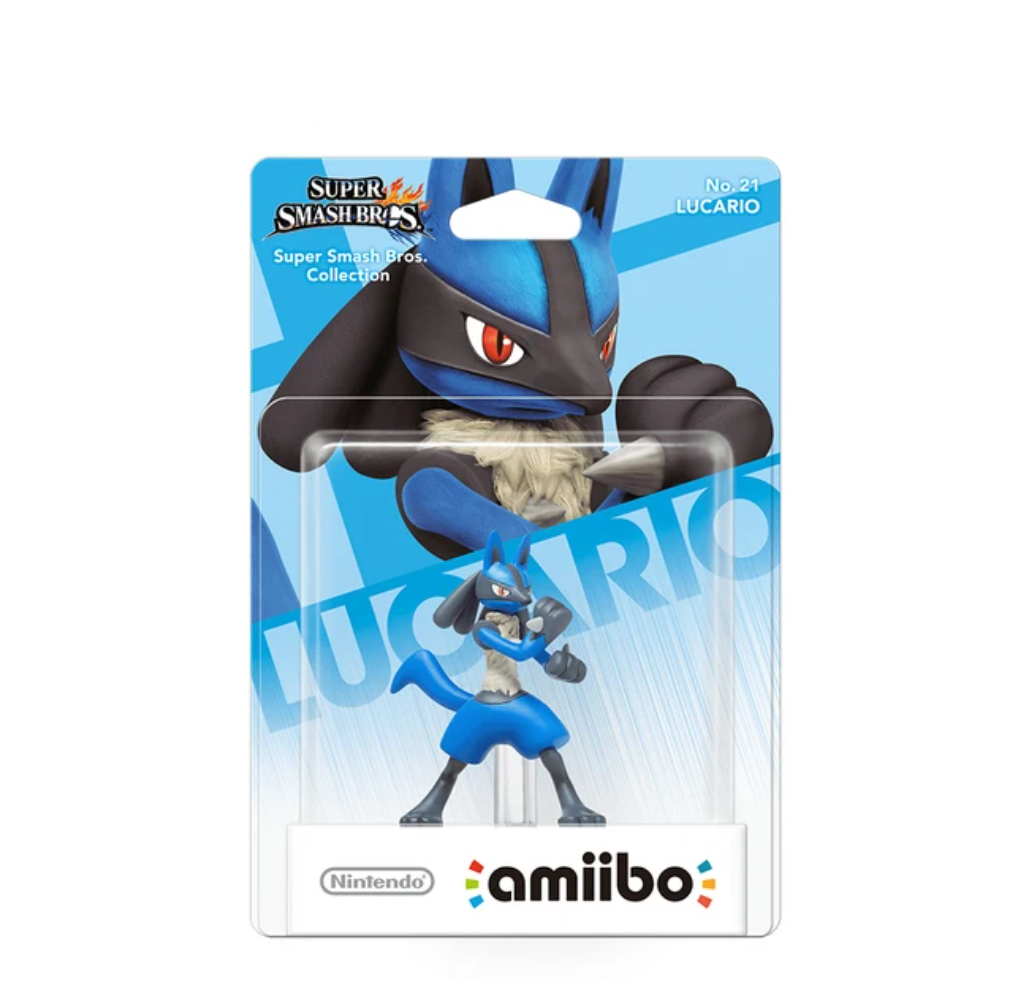 Foto 2 pulgar | Figura Amiibo Nintendo Lucario Pokémon Super Smash Bros