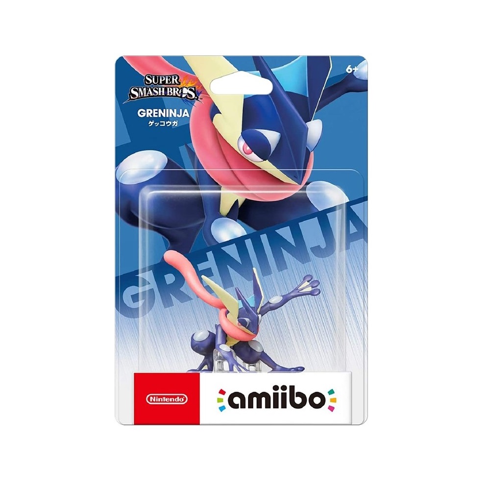 Foto 2 pulgar | Figura Amiibo Original Greninja Pokémon Super Smash Bros