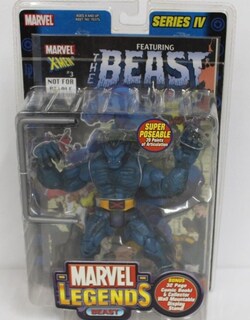 Foto 1 | Marvel Legend's Beast - Toy Biz