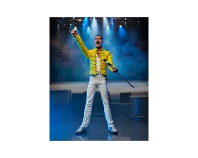 Foto 2 | Figura Neca Freddie Mercury Chaqueta Amarilla 7 Pulgadas