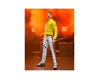 Foto 3 | Figura Neca Freddie Mercury Chaqueta Amarilla 7 Pulgadas